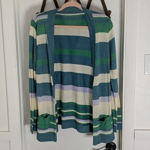 Sparkly stripped cardigan